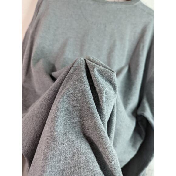 Duluth Trading T Shirt Mens XL Long Sleeve Gray Heavyweight Cotton Longtail Crew - Picture 11 of 11